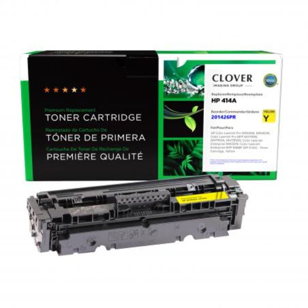 Picture of COMPATIBLE HP W2022A YELLOW TONER  (REUSED OEM CHIP)