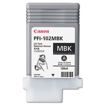 Picture of CANON PFI102MBK MATTE BLACK INK