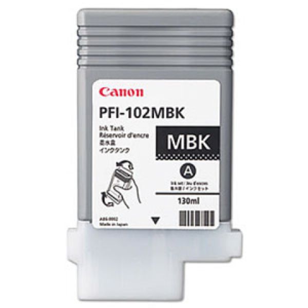 Picture of CANON PFI102MBK MATTE BLACK INK