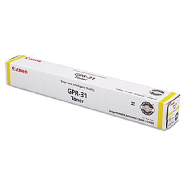 Picture of CANON GPR31 YELLOW TONER 27K YIELD