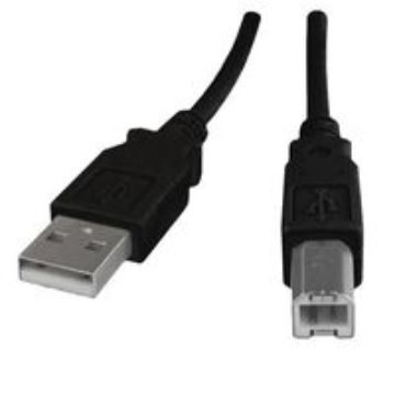 Picture of KYOCERA USB CABLE 4 PIN USB TYPE A (M) - 4 PIN USB TYPE B (M) - 10 FT (USB / HI-SPEED USB)
