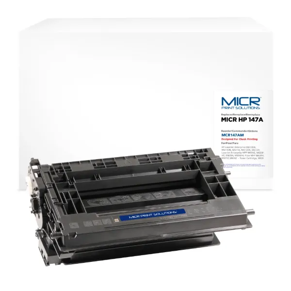 COMPATIBLE HP W1470AM MICR BLACK TONER