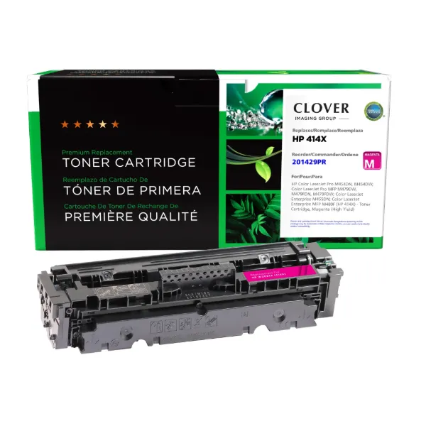 COMPATIBLE HP W2023X HY MAGENTA TONER  (REUSED OEM CHIP)