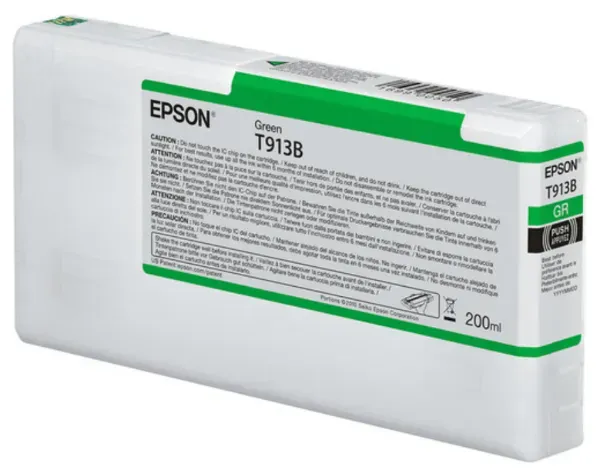 EPSON SURECOLOR P-SERIES ULTRACHROME HD INK- GREEN 200ML