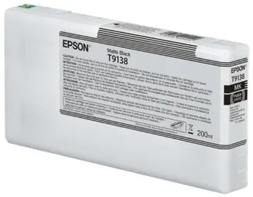 EPSON SURECOLOR P-SERIES ULTRACHROME HD INK- MATTE BLACK 200ML